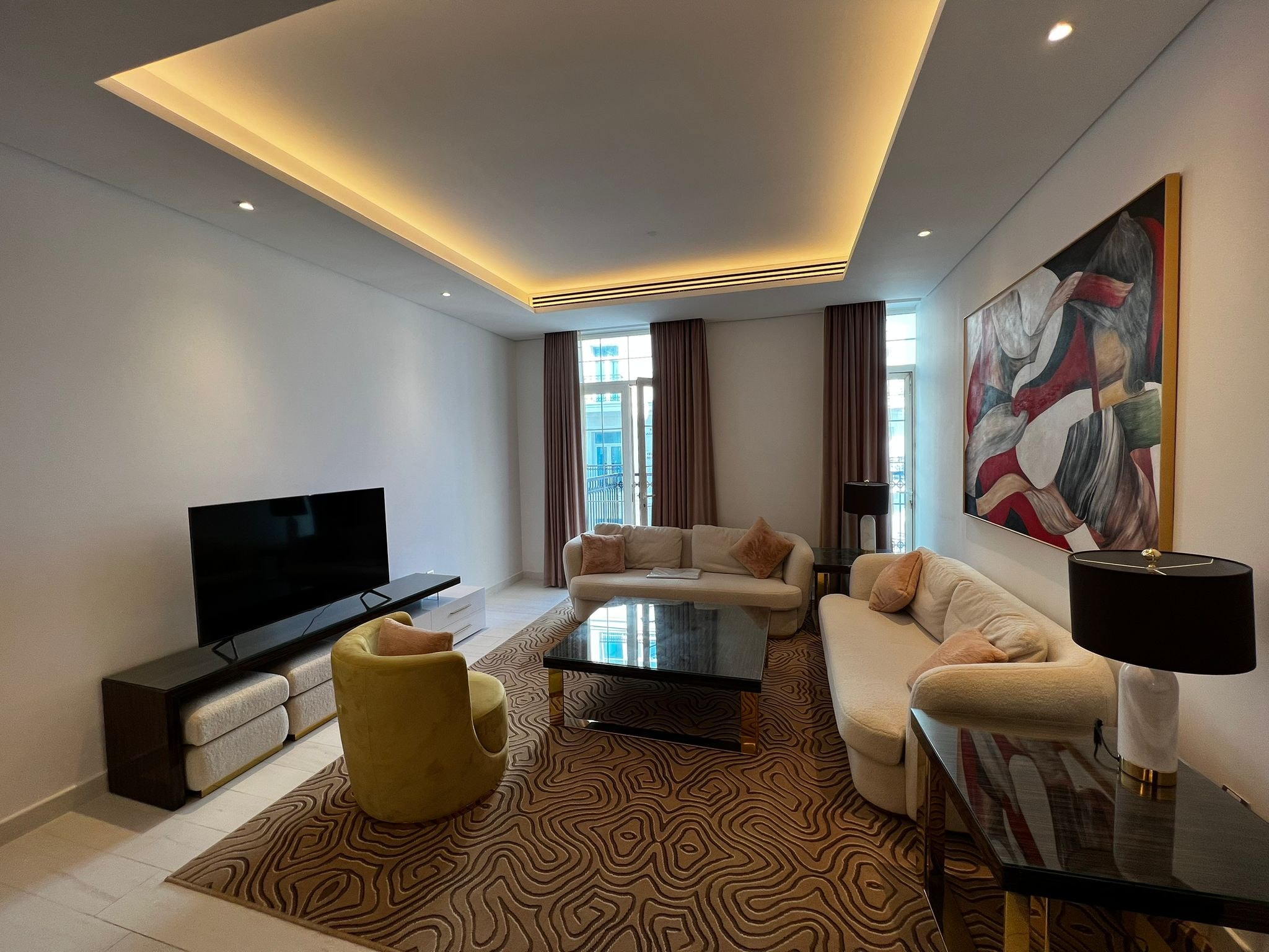 Fully Furnished 1-Bedroom Apartment for Rent | Florista Garden thumbnail 2